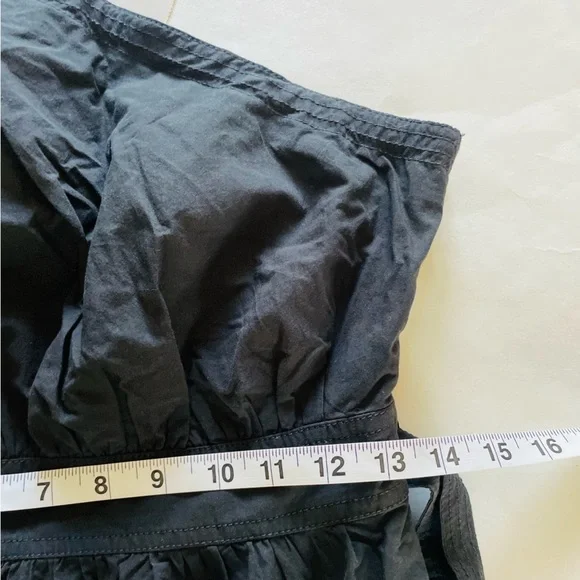 Madewell Ruffle One-Shoulder Midi Dress - Picture 12 of 16